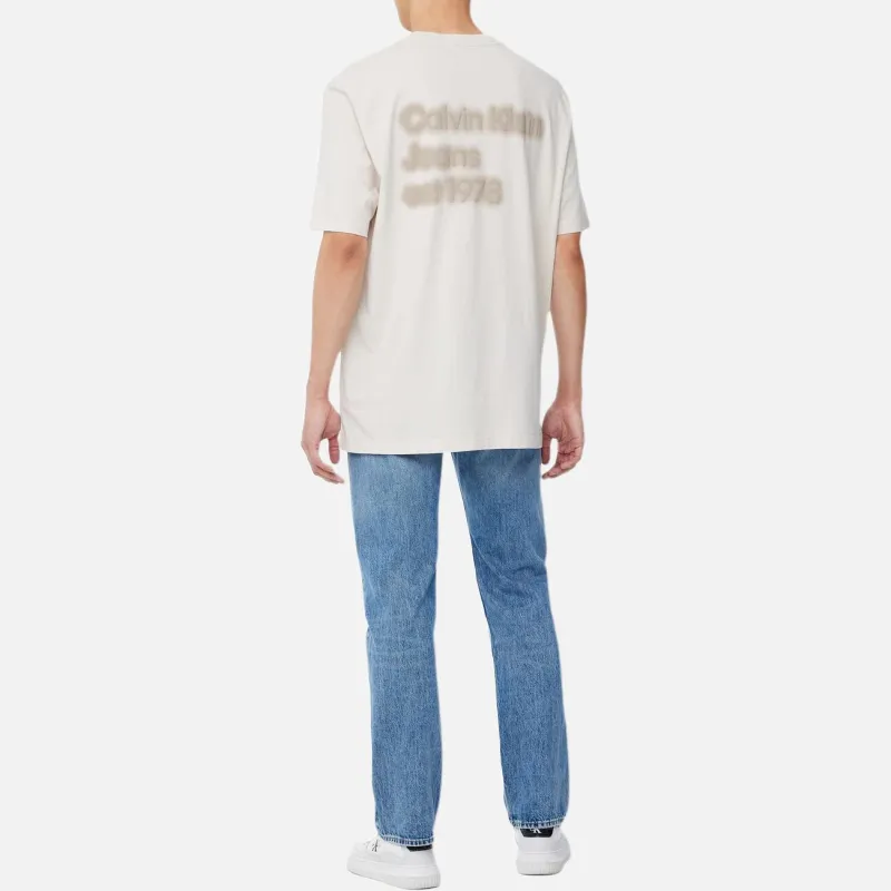 CALVIN KLEIN T Shirt Men's Ivory-4