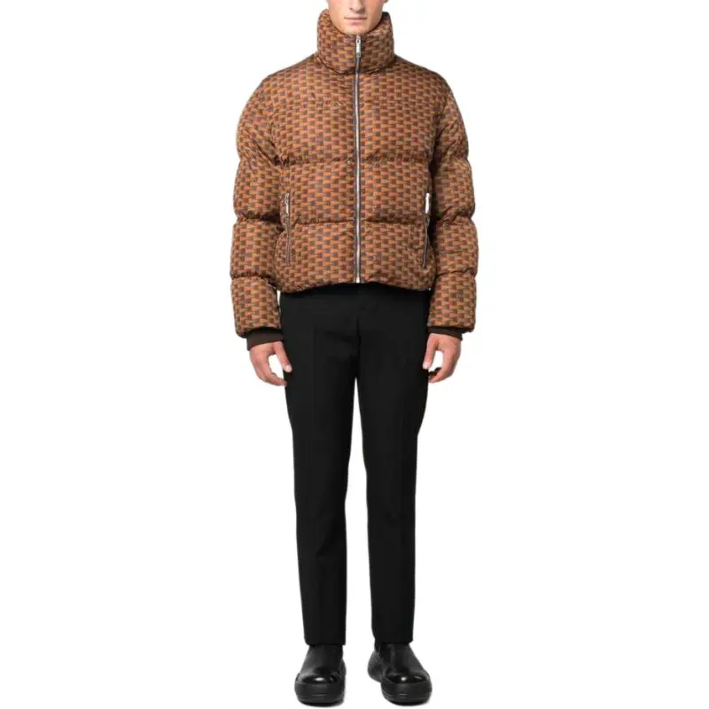 BALLY Monogram Printed Puffer Jacket-2