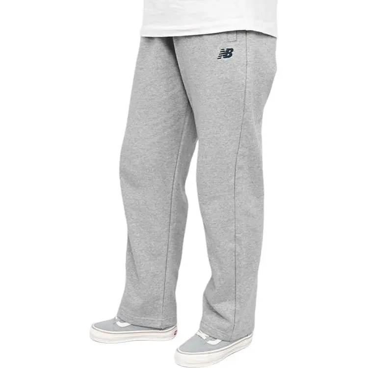 New Balance SS25 Knitted Sweatpants Men's Gray-4