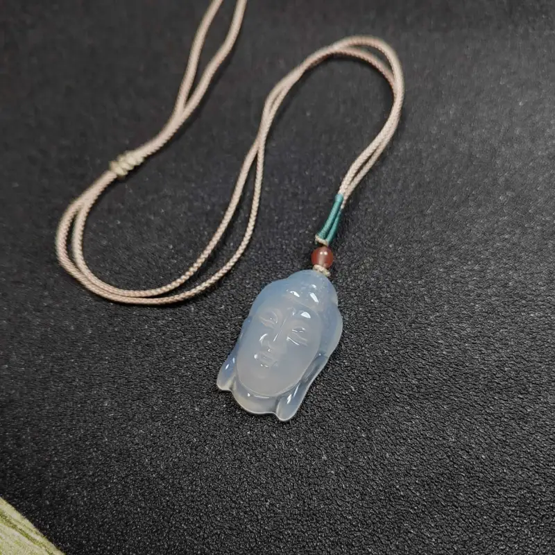 JUNWEN Chalcedony Necklaces Unisex-6