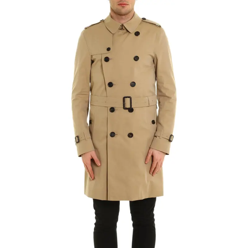 Burberry Trench Coat Men's Khaki-1