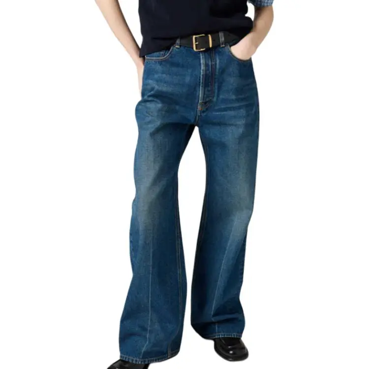 MIU MIU Logo appliqué Jeans-2
