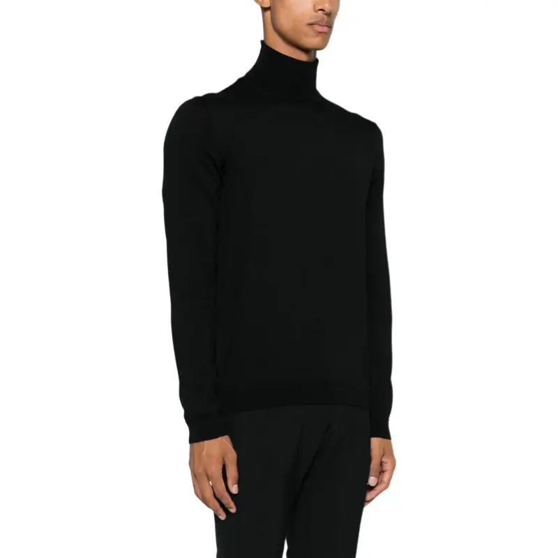 ROBERTO COLLINA Turtleneck Knit Sweater-3