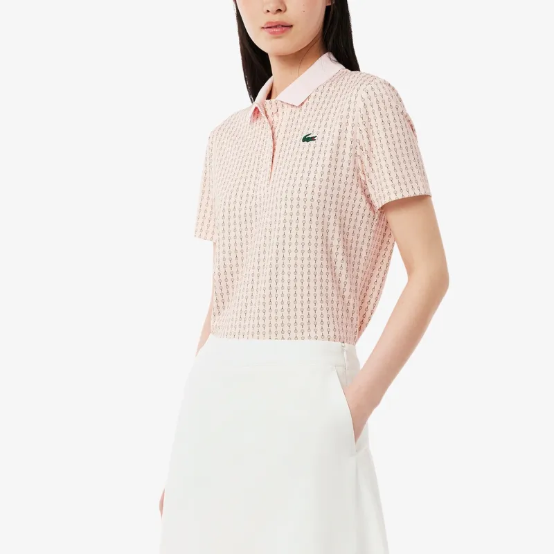 LACOSTE Logo patch Polo Top-2