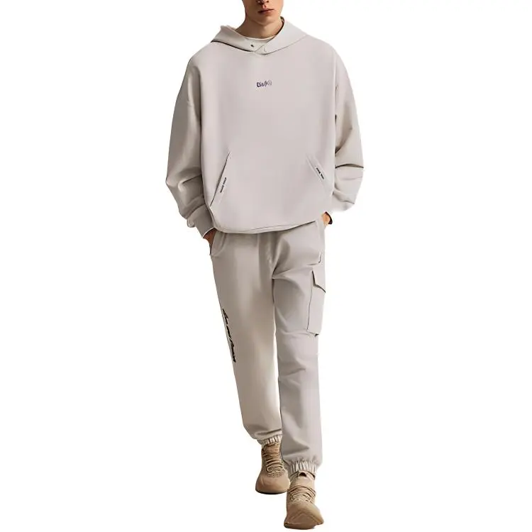 LiNing Sweatshirt Men's Heather Gray Tile Gray-2