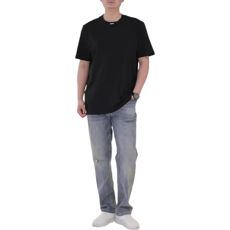 HUGO BOSS SS25 T Shirt Men's Black-4
