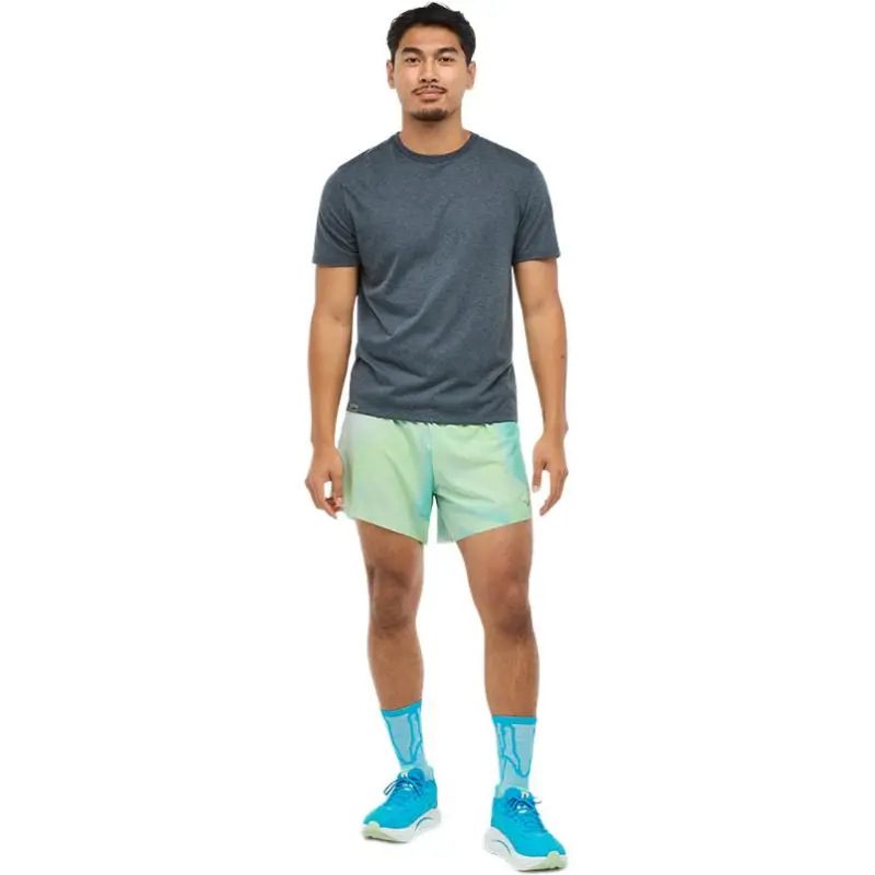 HOKA ONE ONE SS25 T Shirt Men's Collegiate Blue-2