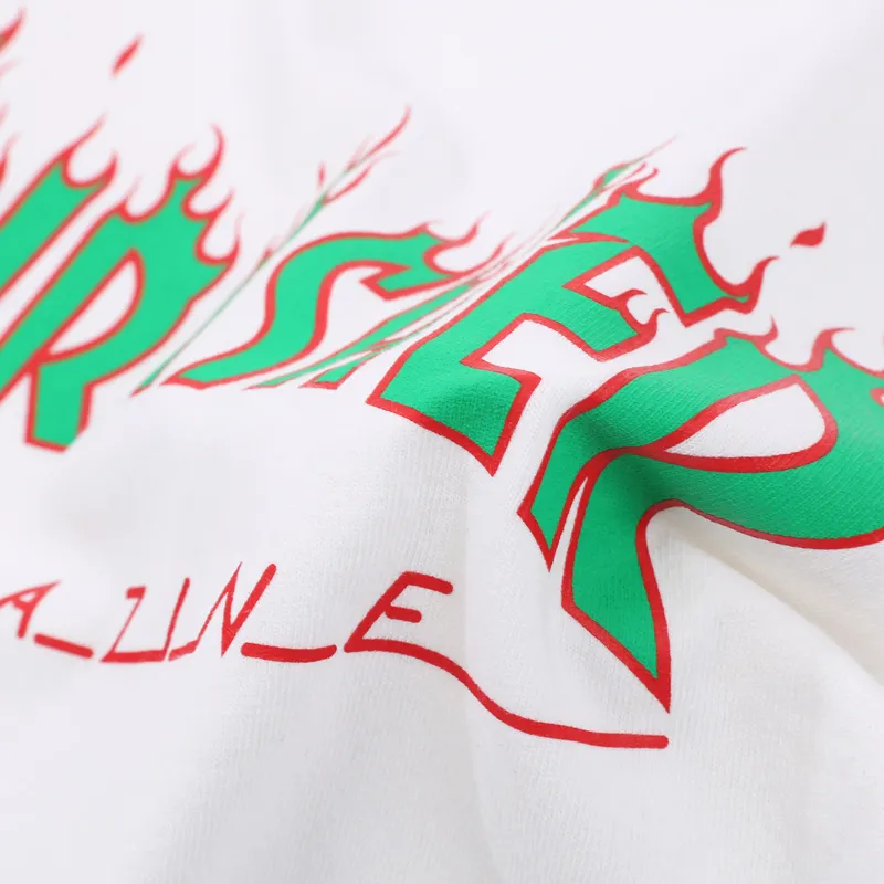 Thrasher T Shirt US Version Unisex White-2