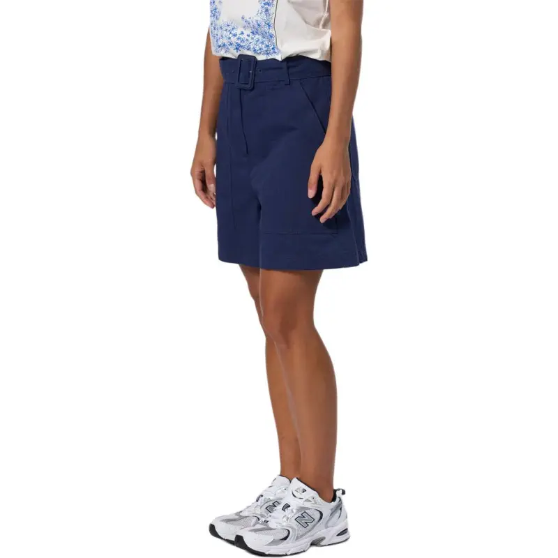 WEEKEND MaxMara Cirino Belted Utility Shorts-4