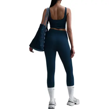 Nike Zenvy Rib Women's Light Support Padded Longline Sports Bra