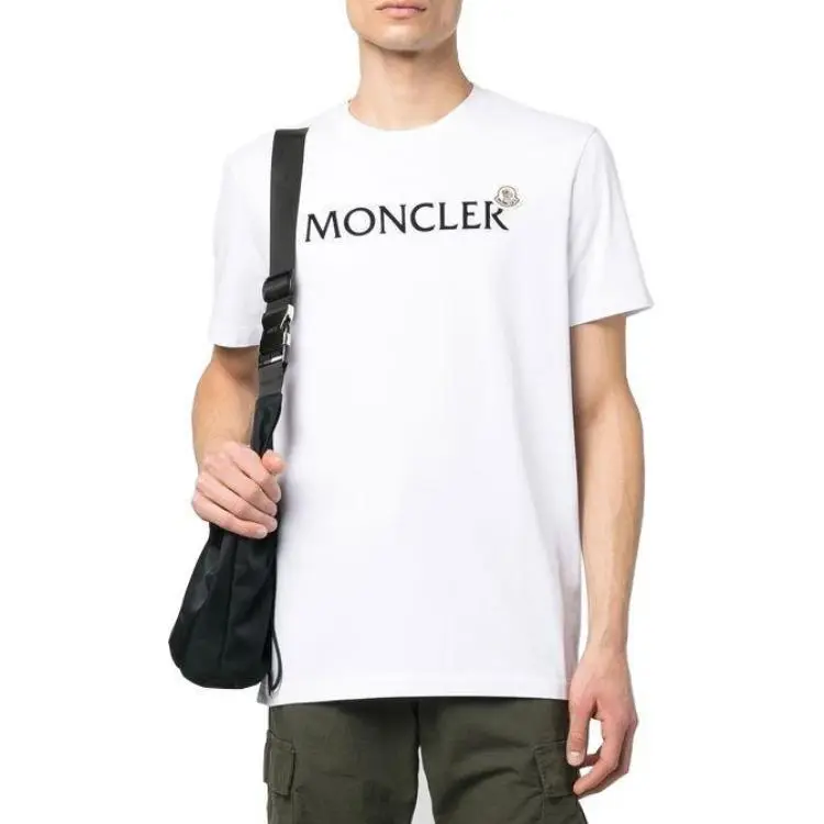Moncler SS24 T Shirts Men White-2