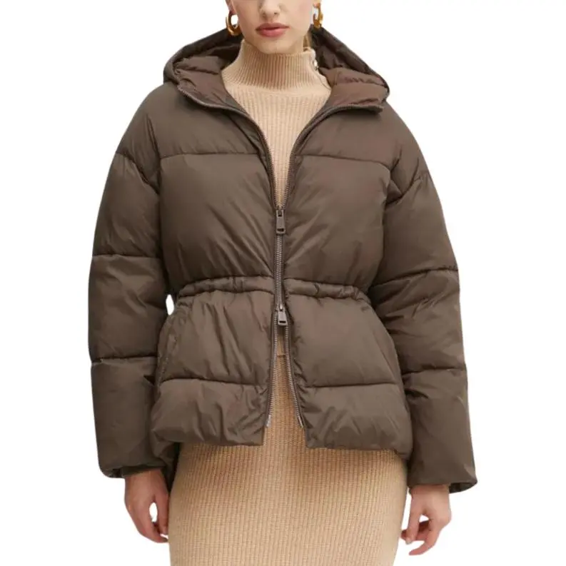 GUESS Jackets Coats Women's Brown-2