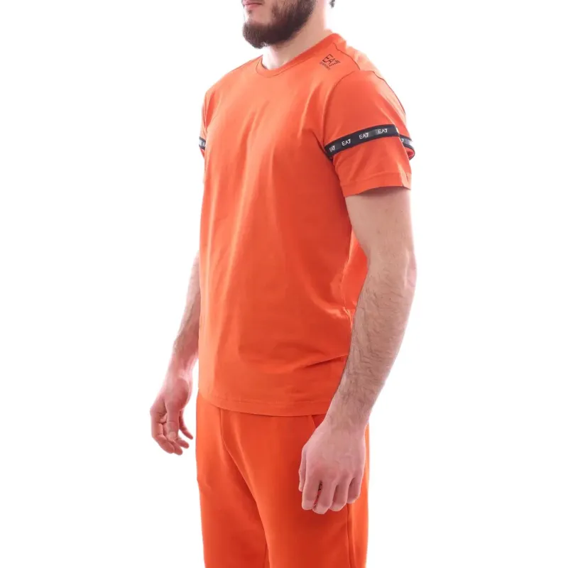 EMPORIO ARMANI T Shirt Men's Orange Red-3