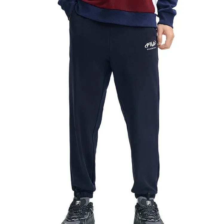FILA LifestyleORIGINALE Knitted Sports Pants Men's Hero Blue-2