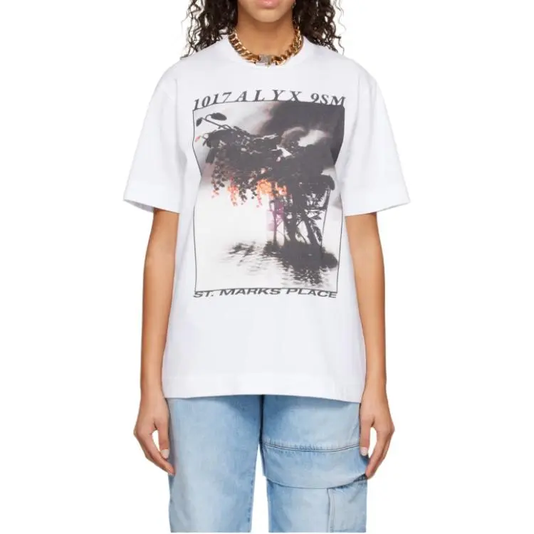 1017 ALYX 9SM Graphic Printed Crewneck T Shirt-2