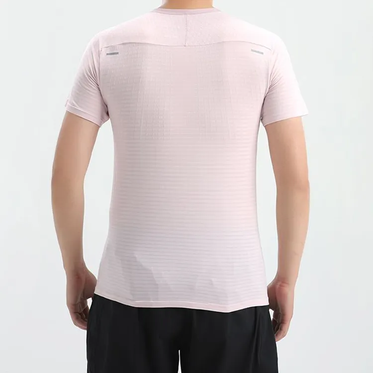 Nike T Shirts Men Light Pink-3