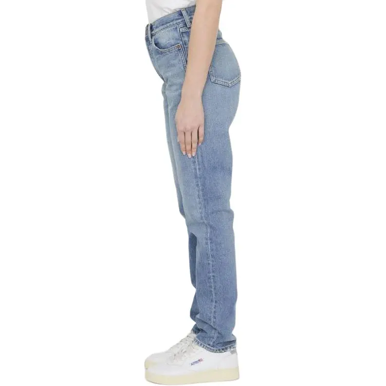 SAINT LAURENT Button Detailed Skinny Jeans-3