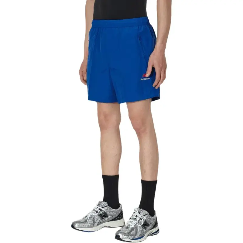 New Balance Casual Shorts Men Royal Blue-1
