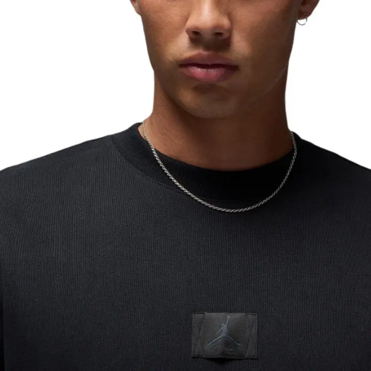 Jordan Flight Fleece Sweatshirt Men's Black-3