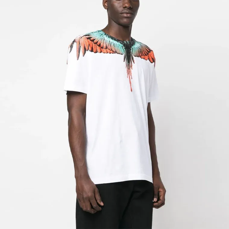 Marcelo Burlon Wings Printed Crewneck T Shirt-3