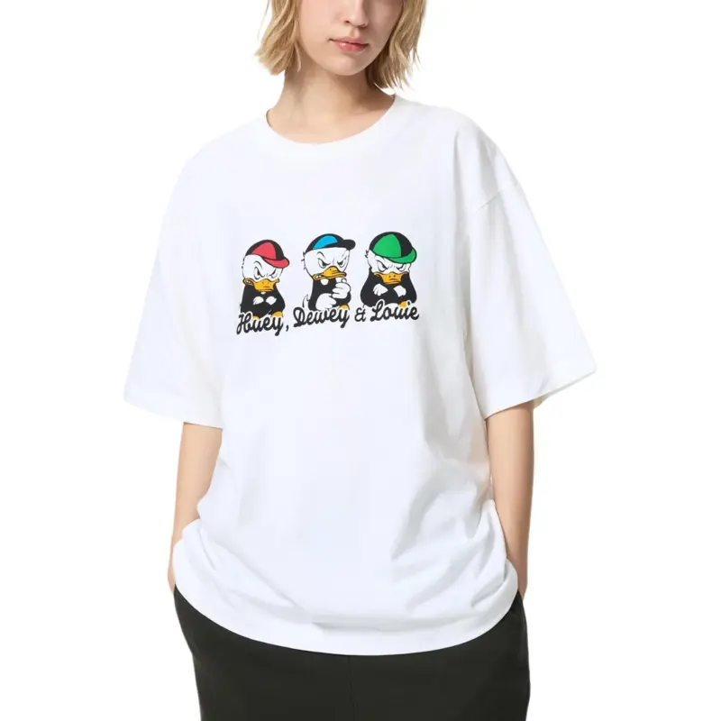 UNIQLO x Disney SS25 T Shirt Unisex White-2