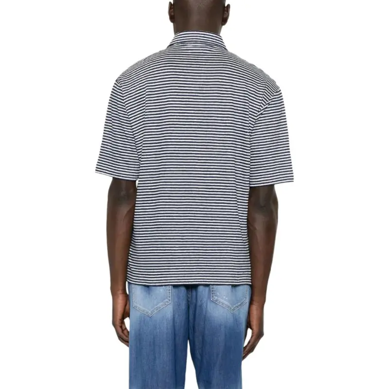 DSQUARED2 Linen Polo Shirt-2