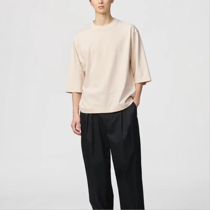 UNIQLO U Collection SS25 T Shirt Men's Beige-1
