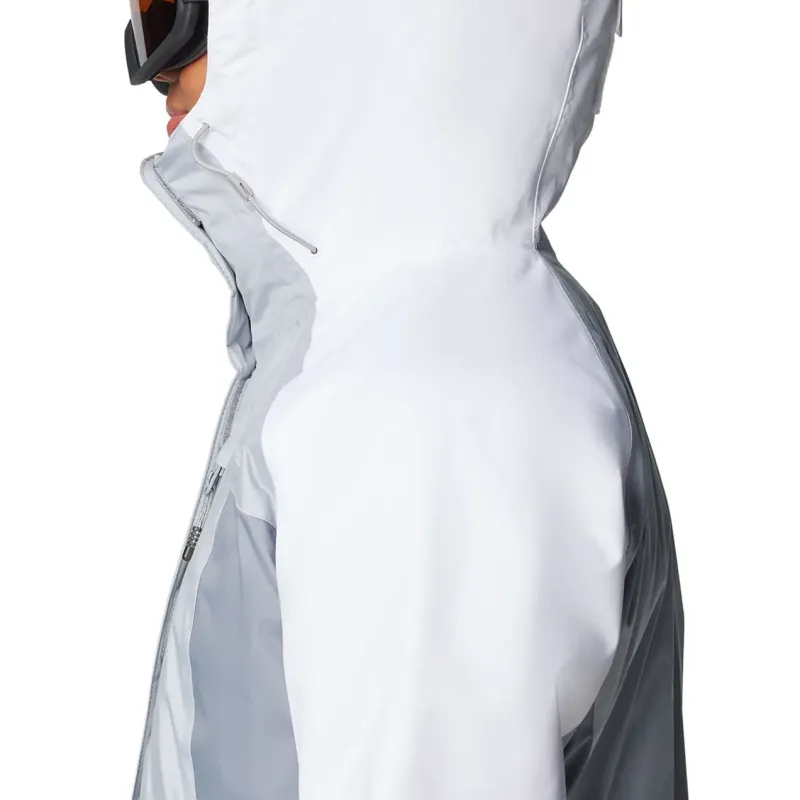 Columbia Puffer Jacket Women's Gray/White-3