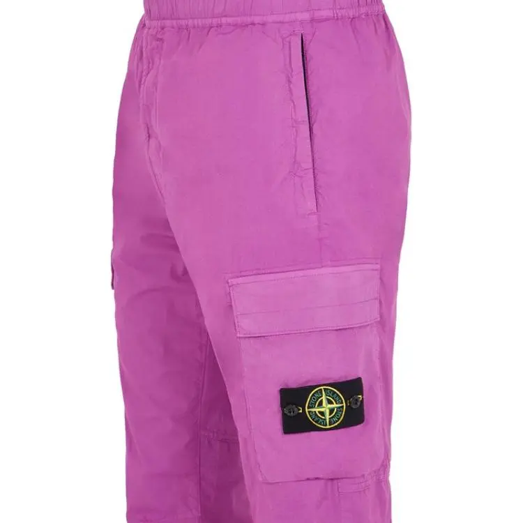 STONE ISLAND Compass motif Cargo Trousers-2