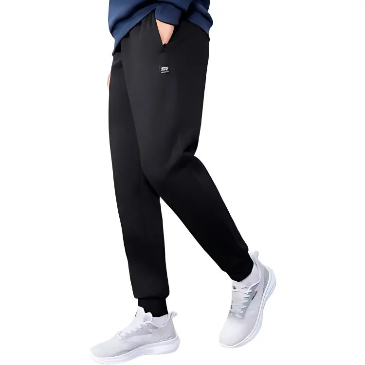 361° Knitted Sweatpants Men's Pure Black-4