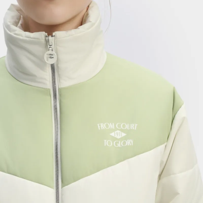 FILA Puffer Jacket Women's Starlight White-4