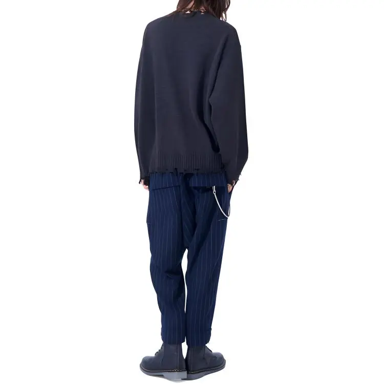 Yohji Yamamoto S'YTE Sweater Unisex Charcoal-8