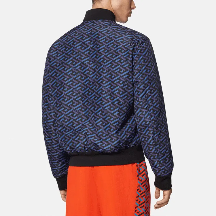 VERSACE Jackets Coats Men's Blue-3