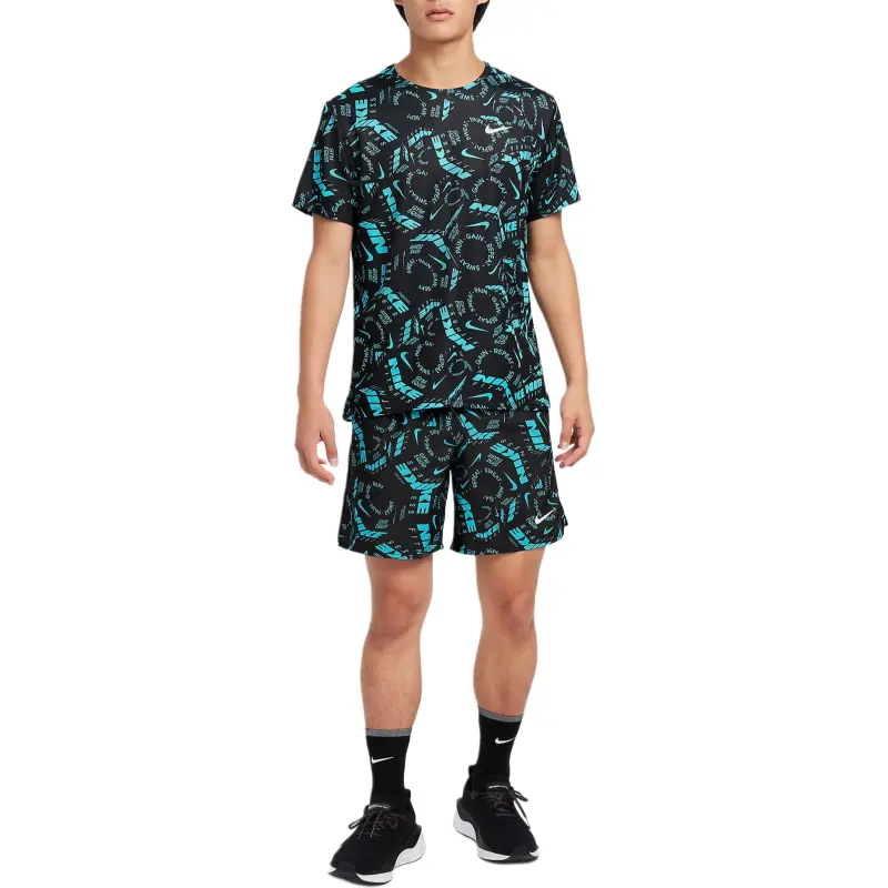Nike Dri FitMILER T Shirt Men's Blue-2