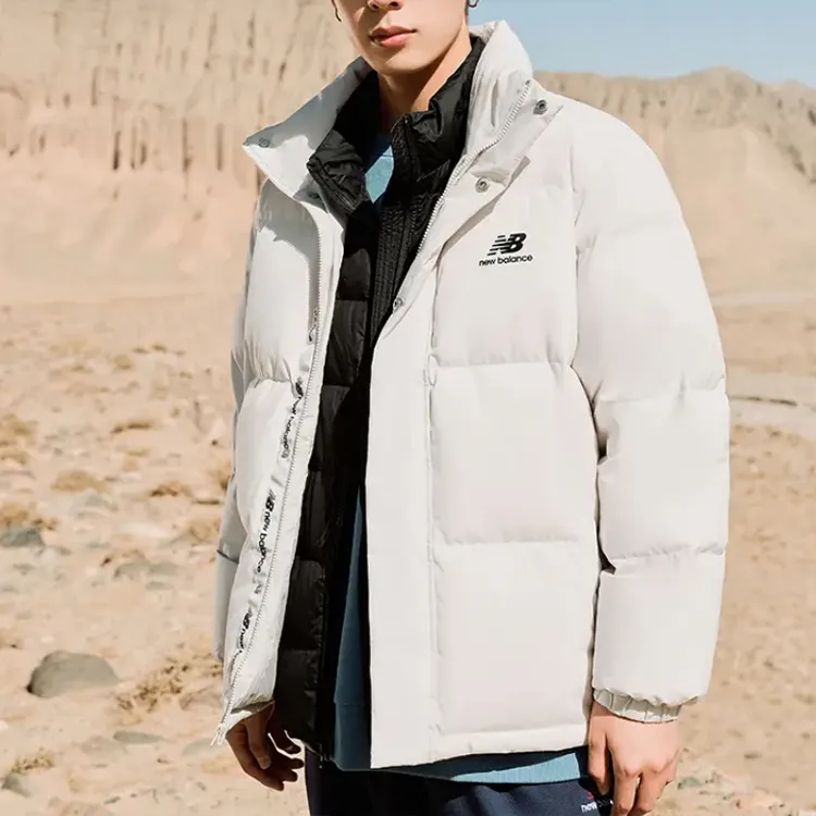 New Balance Down Jackets Men White-5
