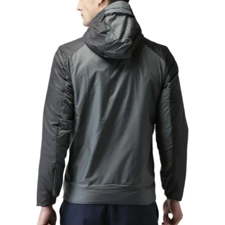Nike Puffer Jacket Men's Black Gray Color-3