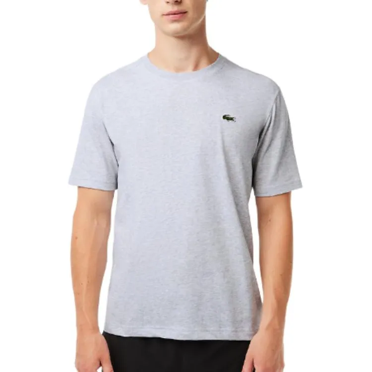 LACOSTE Sport Breathable T Shirt T Shirt Men's Light Gray-3