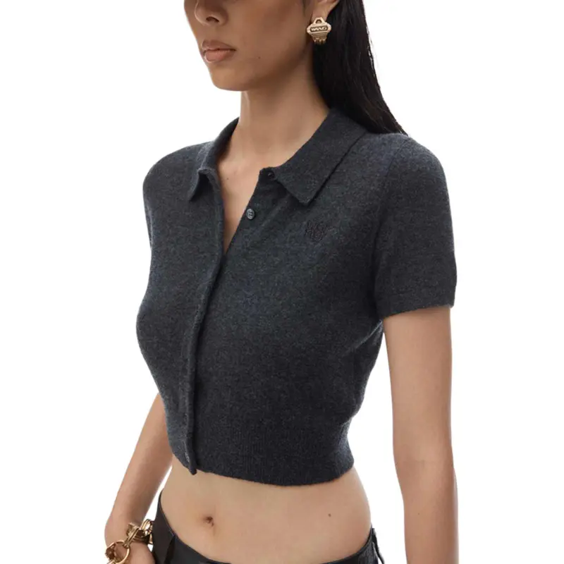 Alexander Wang Logo embroidered Top-3