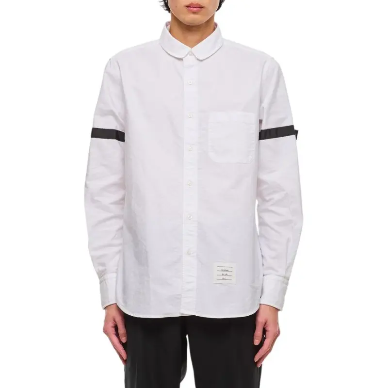 THOM BROWNE Long Sleeved Buttoned Shirt-3