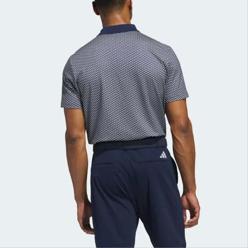 Adidas Free Shipping With AdiClub Beyond Textured Polo Shirt-3