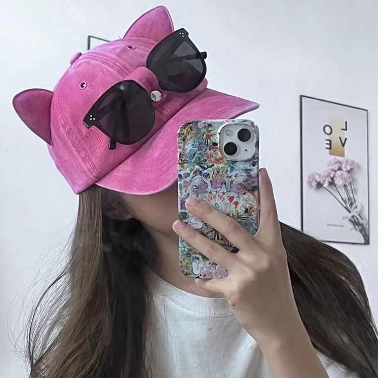 Mr. Shang Cotton Baseball Caps Unisex-4