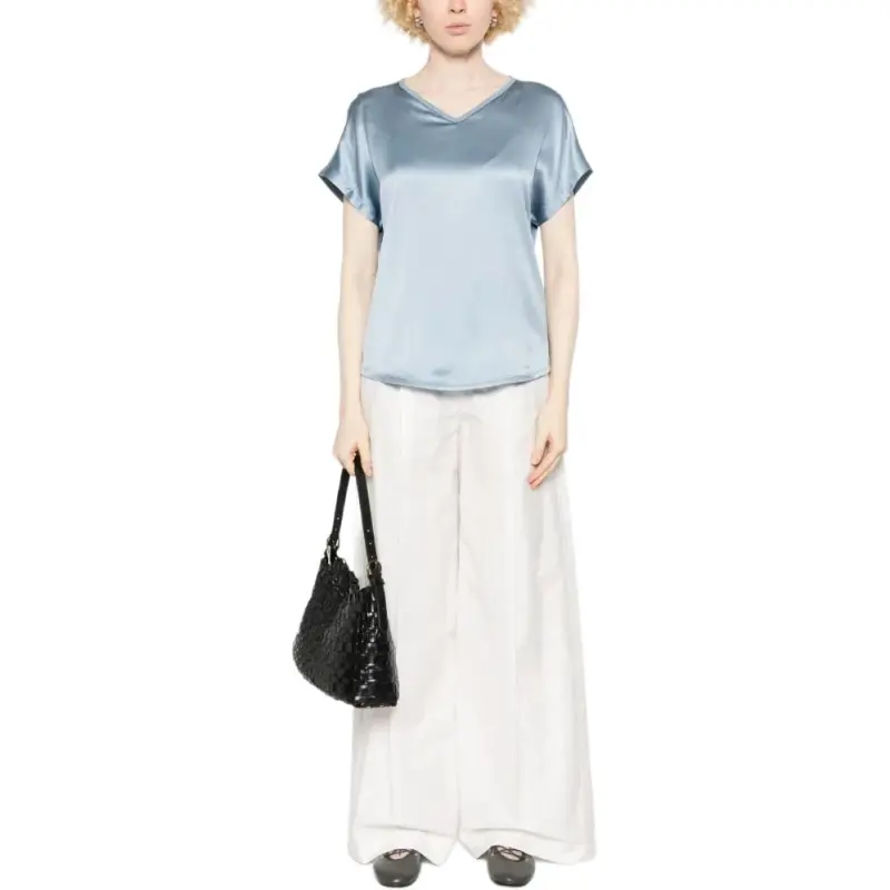 Brunello Cucinelli Satin Blouse-1