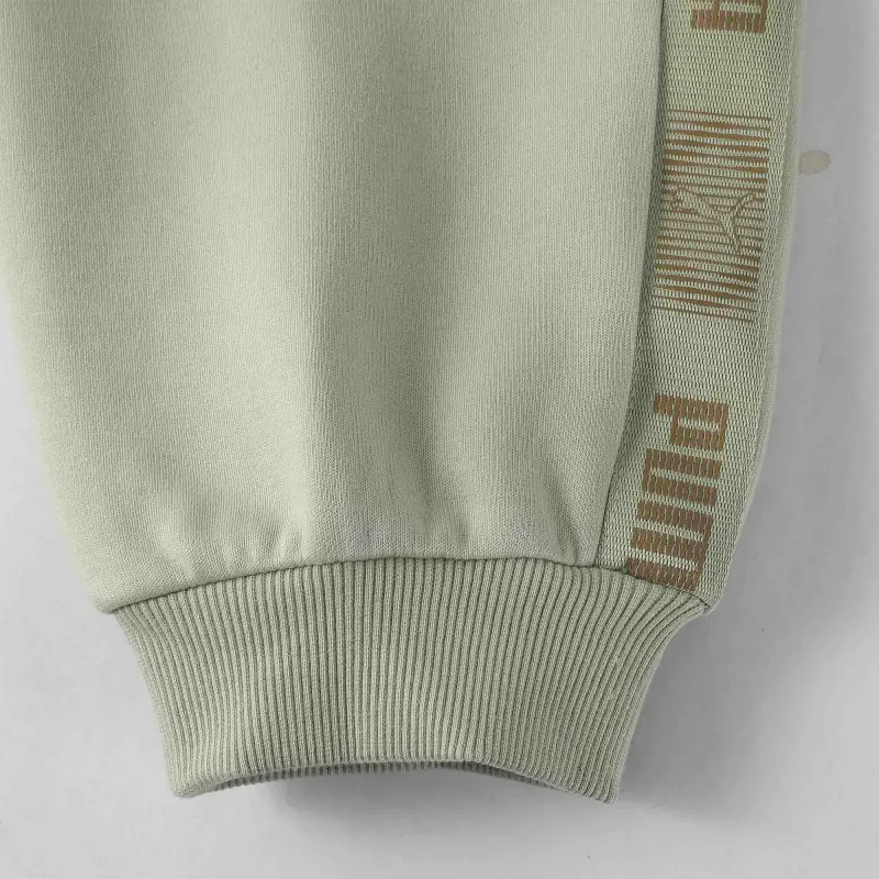 PUMA CLASSICS M FOR MELODY SWEATPANTS DK Knitted Sweatpants Unisex Moss Green-4