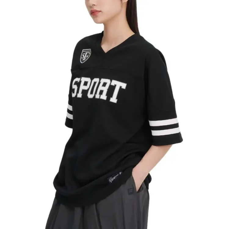 FILA T Shirts Unisex Black-3