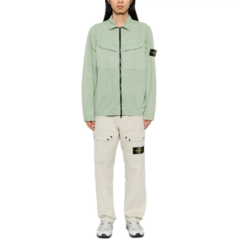 STONE ISLAND Straight leg Trousers-3