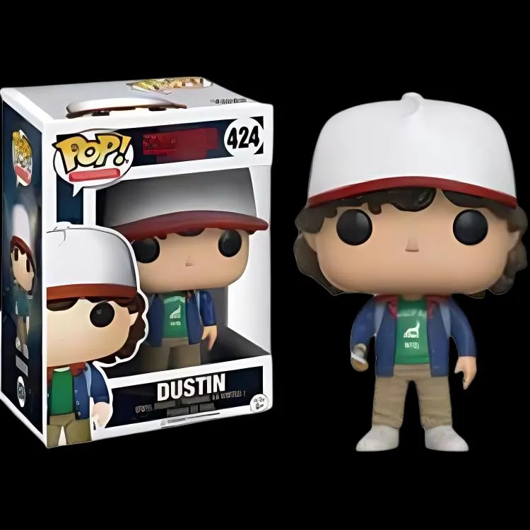 Funko POP! Collection TELEVISION Stranger Things Dustin Chibi Figures-2