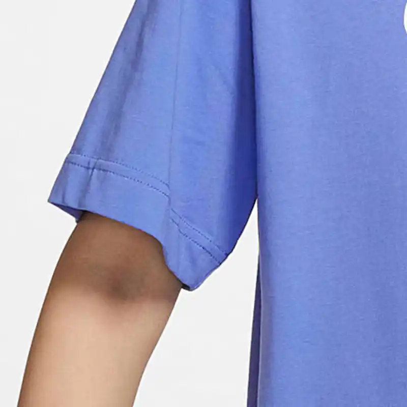 Nike Drop Shoulder Sleeve T Shirt Women's Sapphire Blue-1