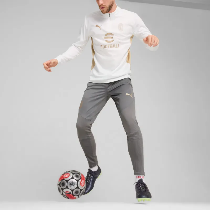 PUMA x AC Milan Football FW24 T-Shirt Men's White/Gold-3