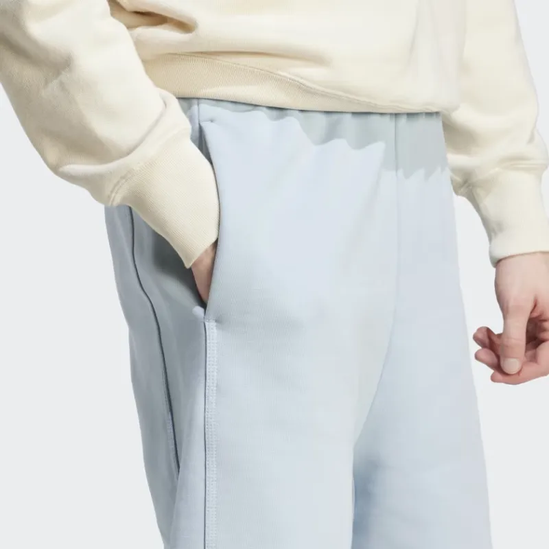Adidas Lounge Lounge Fleece Shorts Casual Shorts Men's Light Blue-3