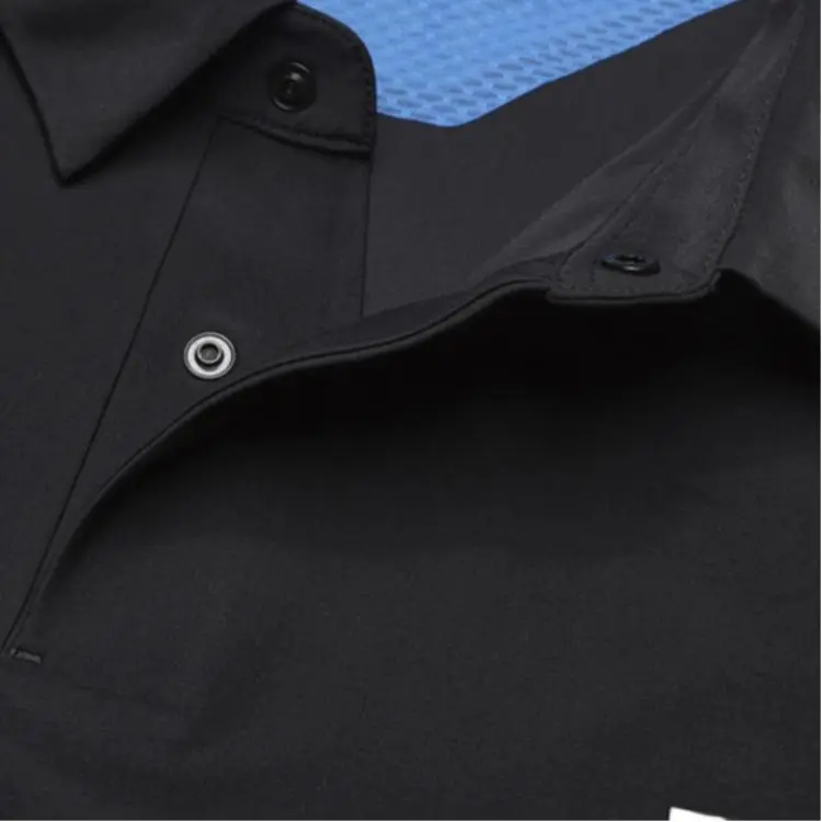 FILA Golf Series SS25 Polo Shirt Men's Pitch Black-2